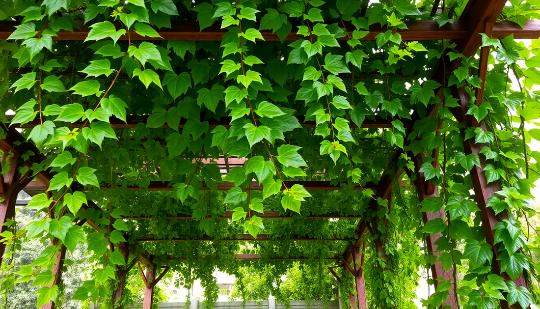 Monsoon-Resilient Climbing Plants for HSR Layout Pergolas