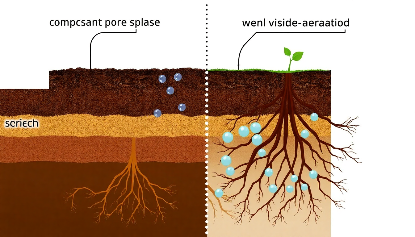 How Soil Compaction Reduces Root Oxygen Supply: A Complete Guide to Understanding and Preventing Root Suffocation