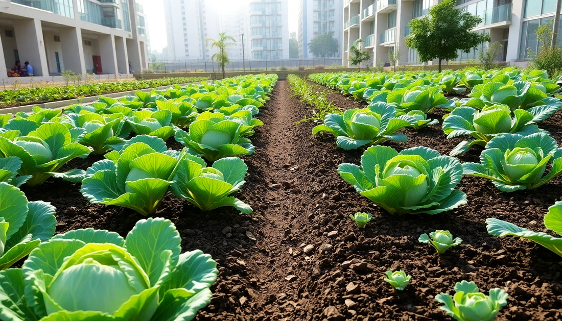 Grow Winter-Resilient Cabbage and Broccoli in Your HSR Layout Kitchen Garden