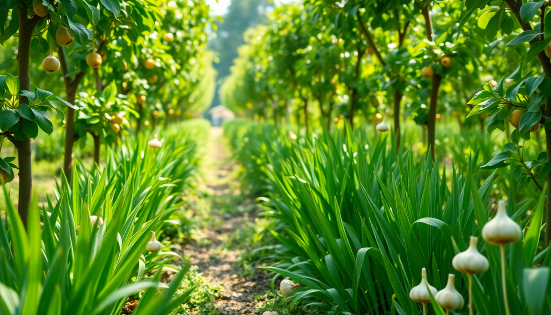 Unleash the Power of Garlic: Effective Pest Control for Your Fruit Garden