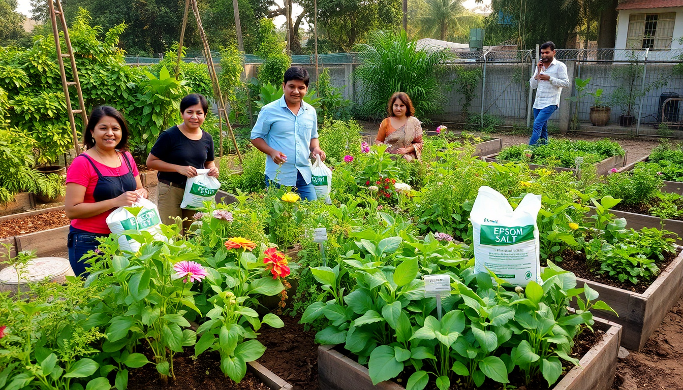 Epsom Salt Saves the Day: HSR Layout Gardeners Share Their Success Stories