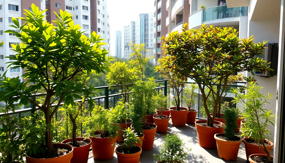 Thrive in the Heat: Top Container Trees for HSR Layout Balconies