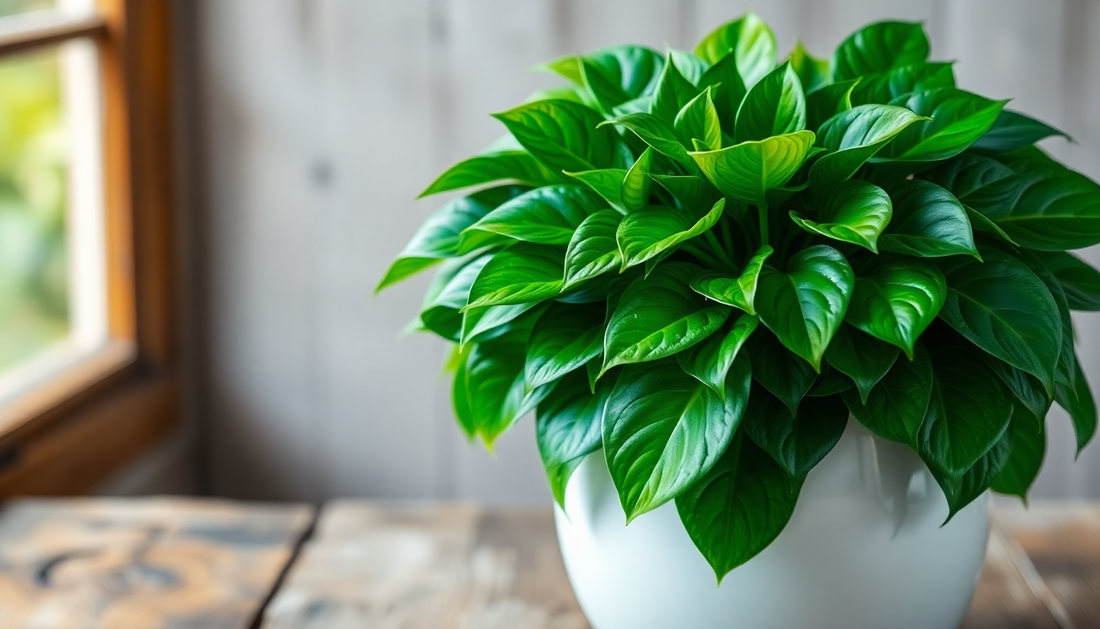 Green Money Plant in Ceramic Pot – The Lucky Gift Everyone Needs