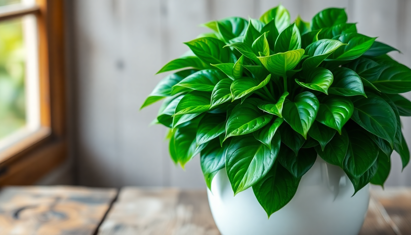 Green Money Plant in Ceramic Pot – The Lucky Gift Everyone Needs