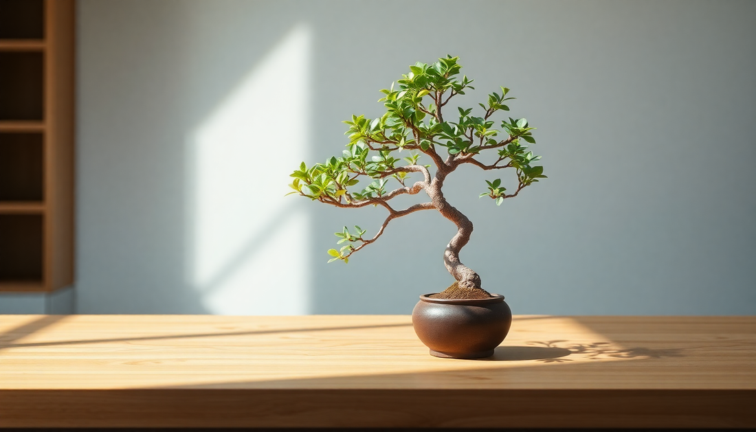 The Zen of Bonsai: Why Idyl's Jade Bonsai Calms Workspaces & Impresses Clients