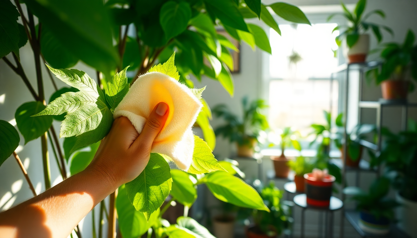Why Your Plants Get Dusty Leaves Indoors and How to Keep Them Clean