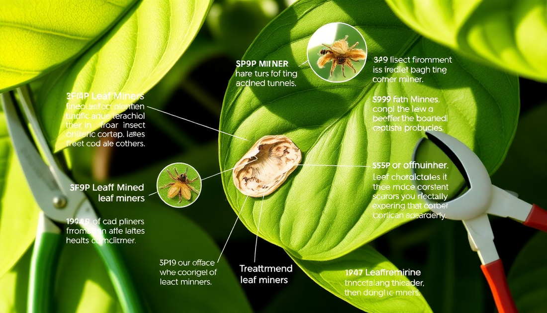Conquering Leaf Miners: A Comprehensive Guide to Protecting Your Houseplants