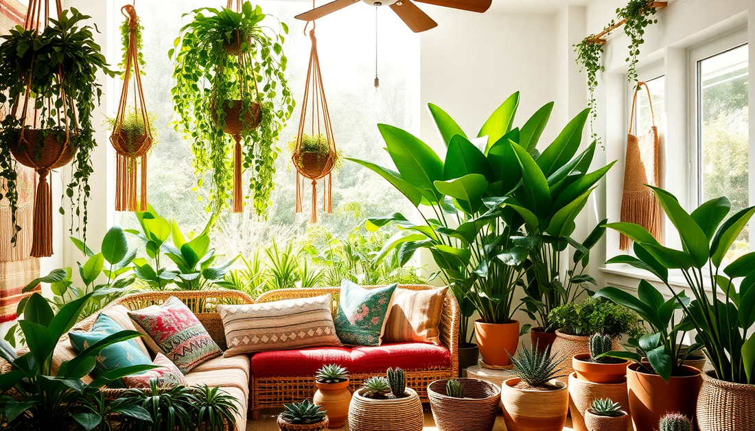 Elevate Your Boho Vibe with These Stunning Indoor Plants