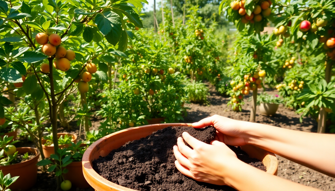 The Best Potting Mix for Fruit Plants