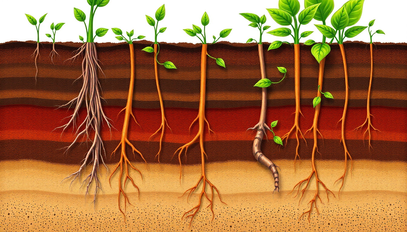 Root Depth Display The Importance of Soil Depth for Optimal Root Development – Idyl