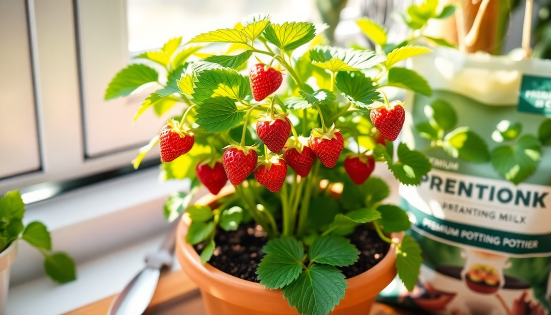 The Perfect Soil Mix for Thriving Indoor Strawberry Plants