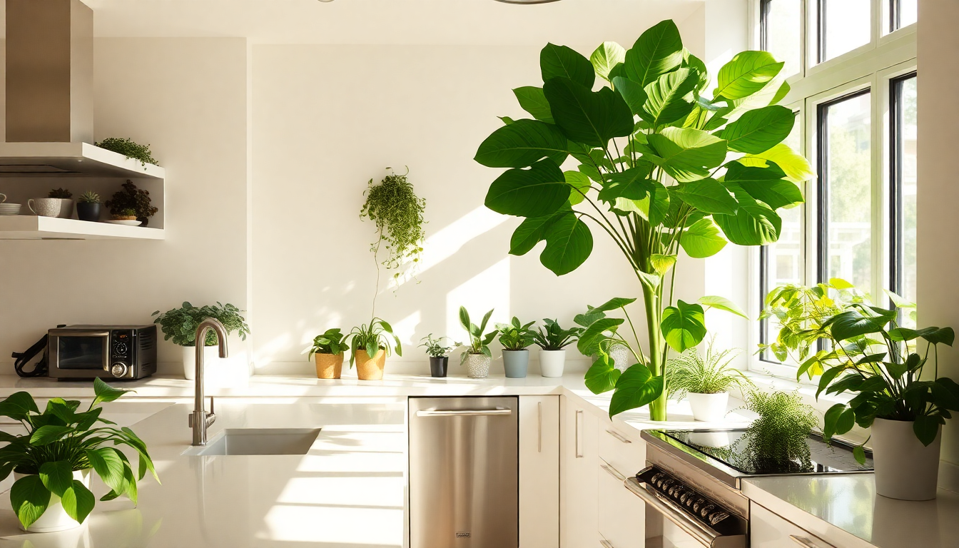 Elevate Your Kitchen with the Perfect Indoor Plants