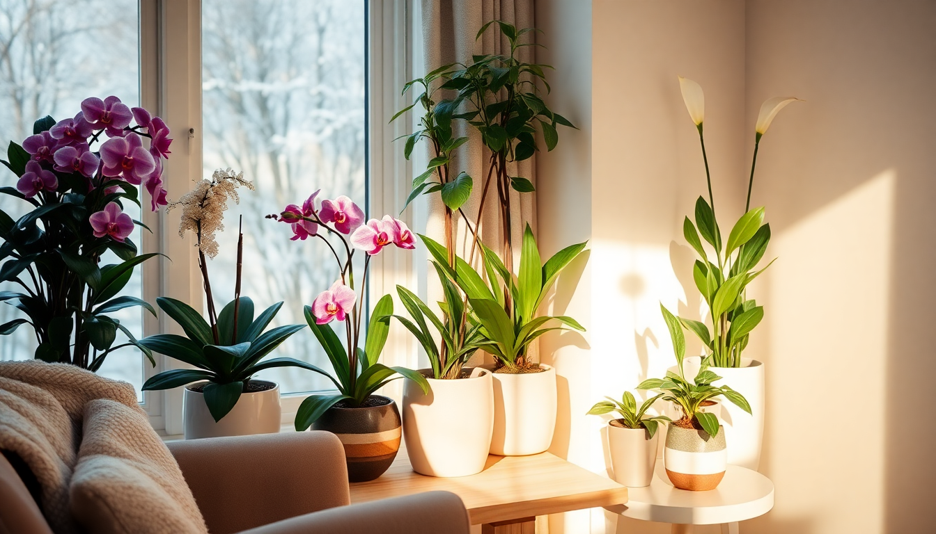 Brighten Up Your Home This Winter with These Low-Light Indoor Flowering Plants
