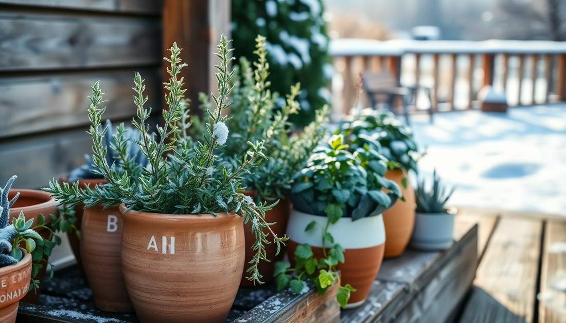 Keeping Your Frost-Resistant Herbs Thriving in HSR Layout Winter Pots