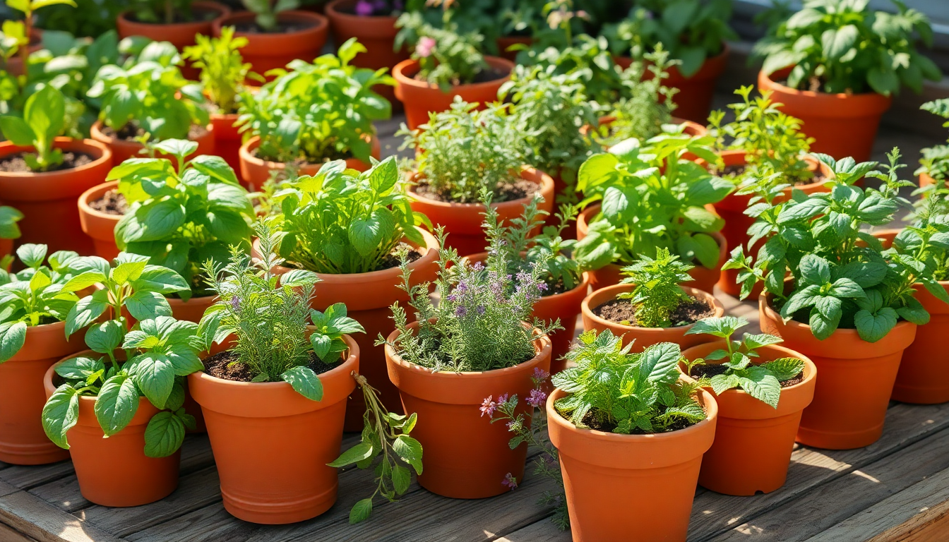 Top Herbs to Grow in Terracotta Pots – Sarjapur Kitchen Gardeners' List by Idyl