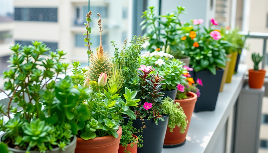 Best Balcony Plants for Small Spaces in HSR Layout – Idyl's Compact Picks