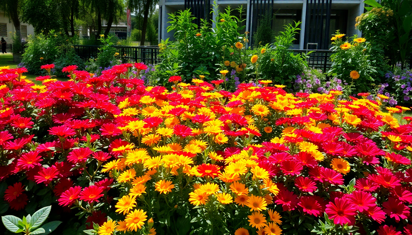 Bring Vibrant Color to Your Sarjapur Road Garden with Idyl's Top Fast-Growing Flowering Plants