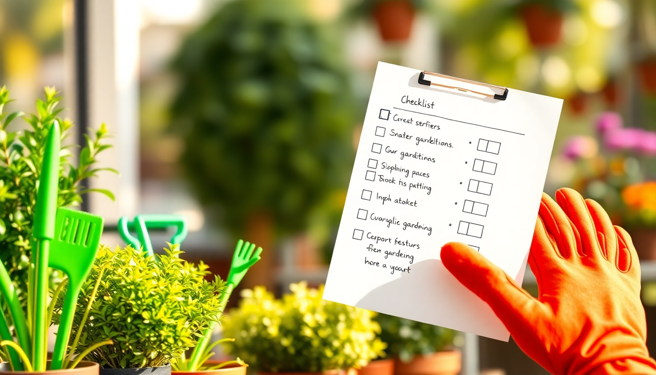 The Ultimate Checklist Before Visiting a Gardening Store in HSR Layout