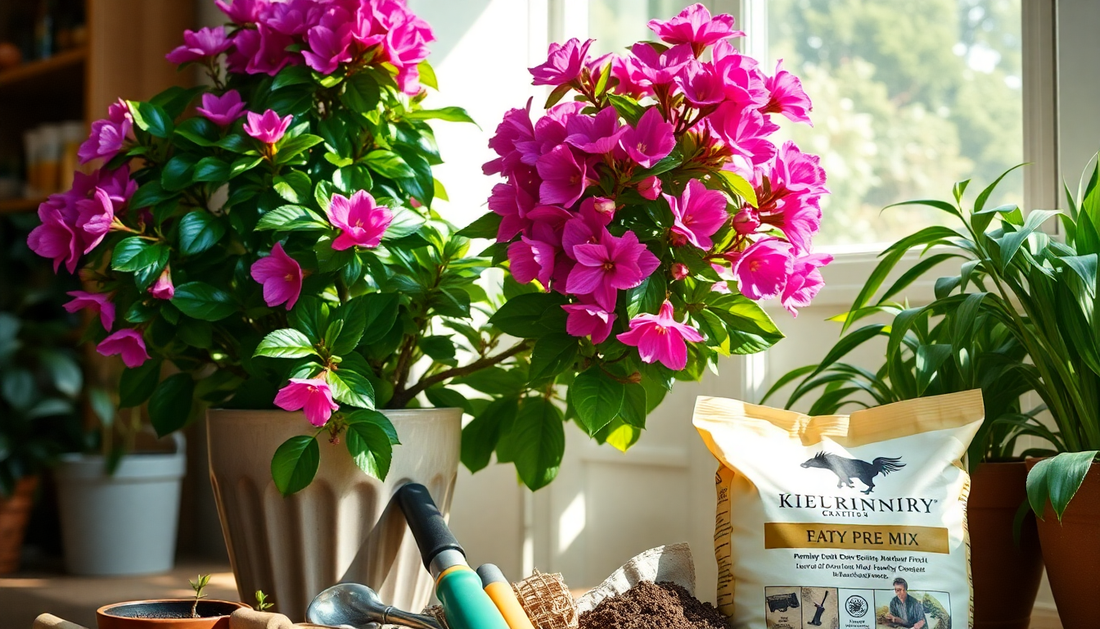 The Ideal Potting Mix for Indoor Flowering Shrubs