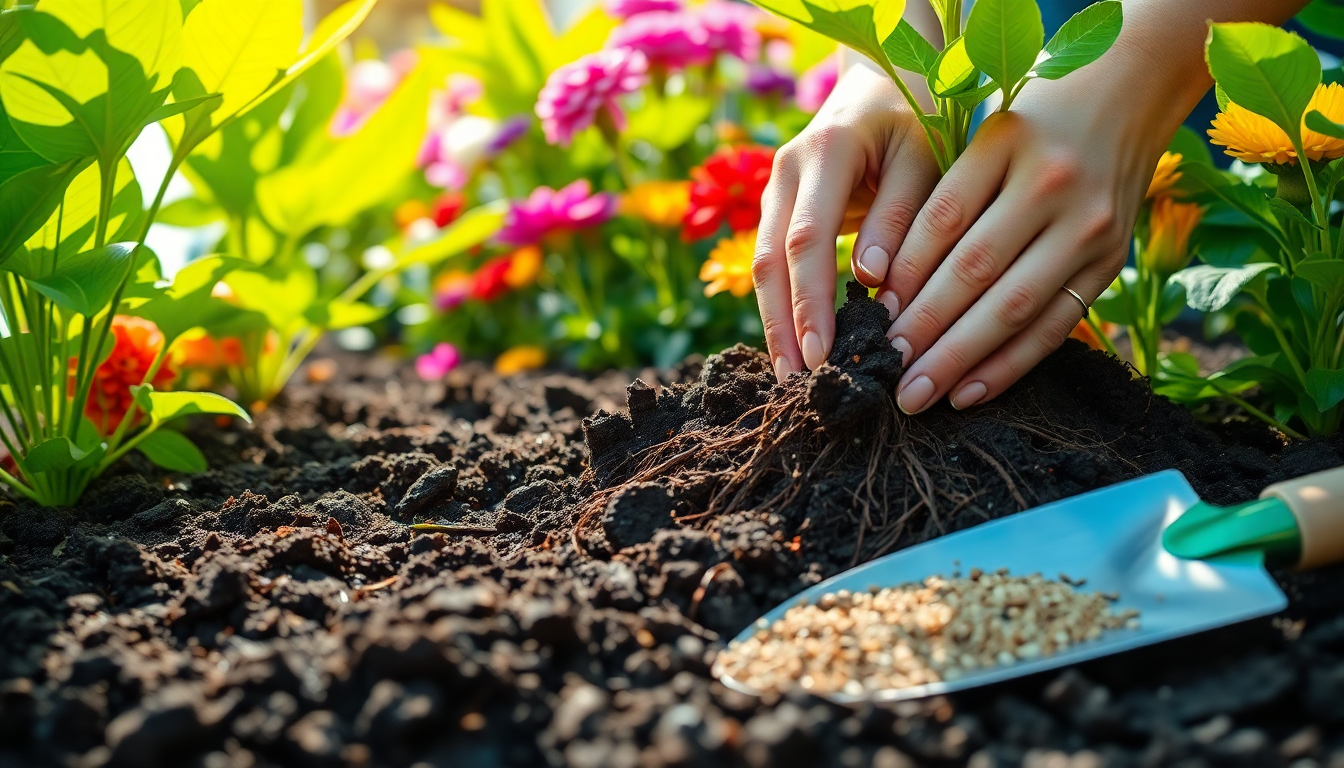 Unlocking the Secret to Lush, Vibrant Flower Gardens: A Guide to Improving Soil Fertility