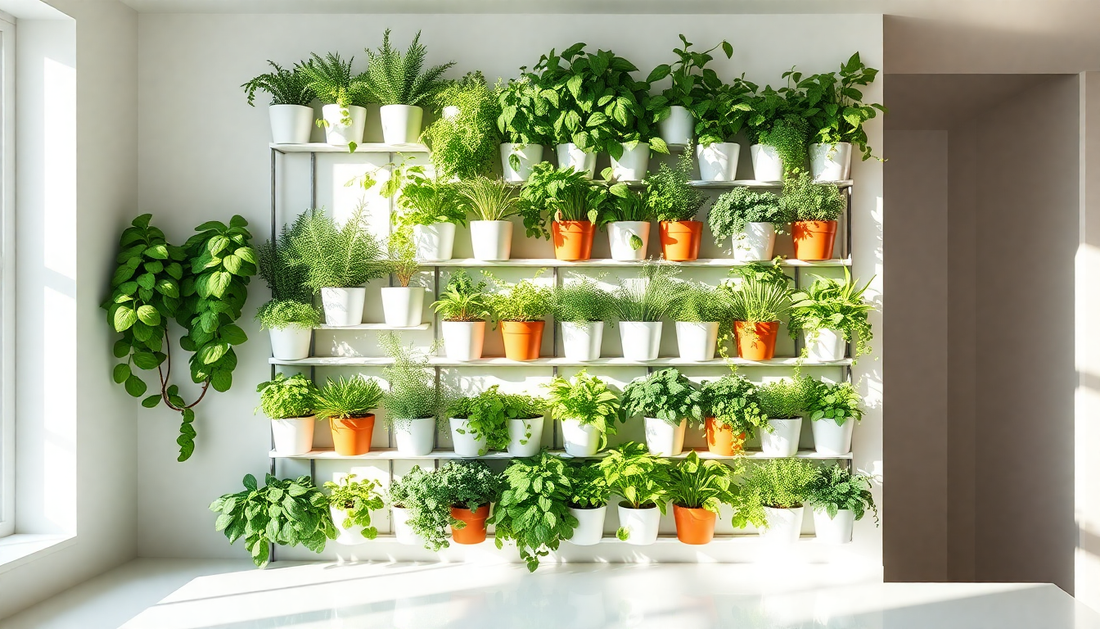 Create a Herb Wall Garden in Your HSR Layout Kitchen – Starter Packs from Idyl