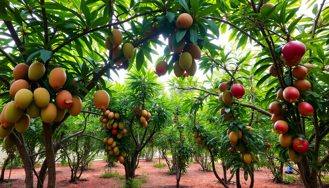Cultivating a Bountiful Home Orchard: The Best Fruit Trees for Sarjapur Road