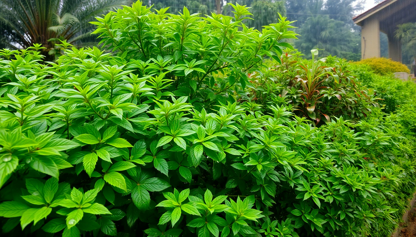Embrace the Monsoon Splendor: Discover the Best Shrubs for Your Sarjapur Road Garden with Idyl