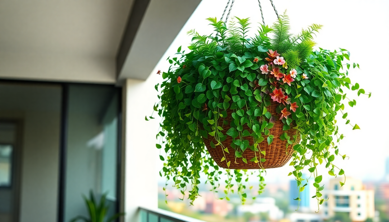 Elevate Your Sarjapur Home with the Best Hanging Basket Plants