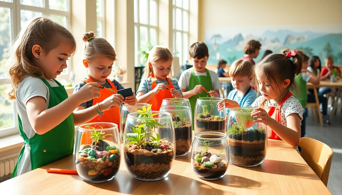 Terrarium Workshops for Kids: Fun, Safe, and Hands-On