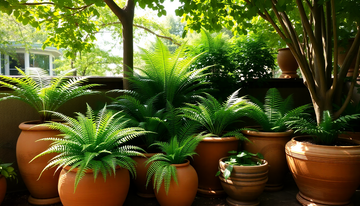 Elevate Your Shady Garden with the Perfect Clay Pots for Ferns