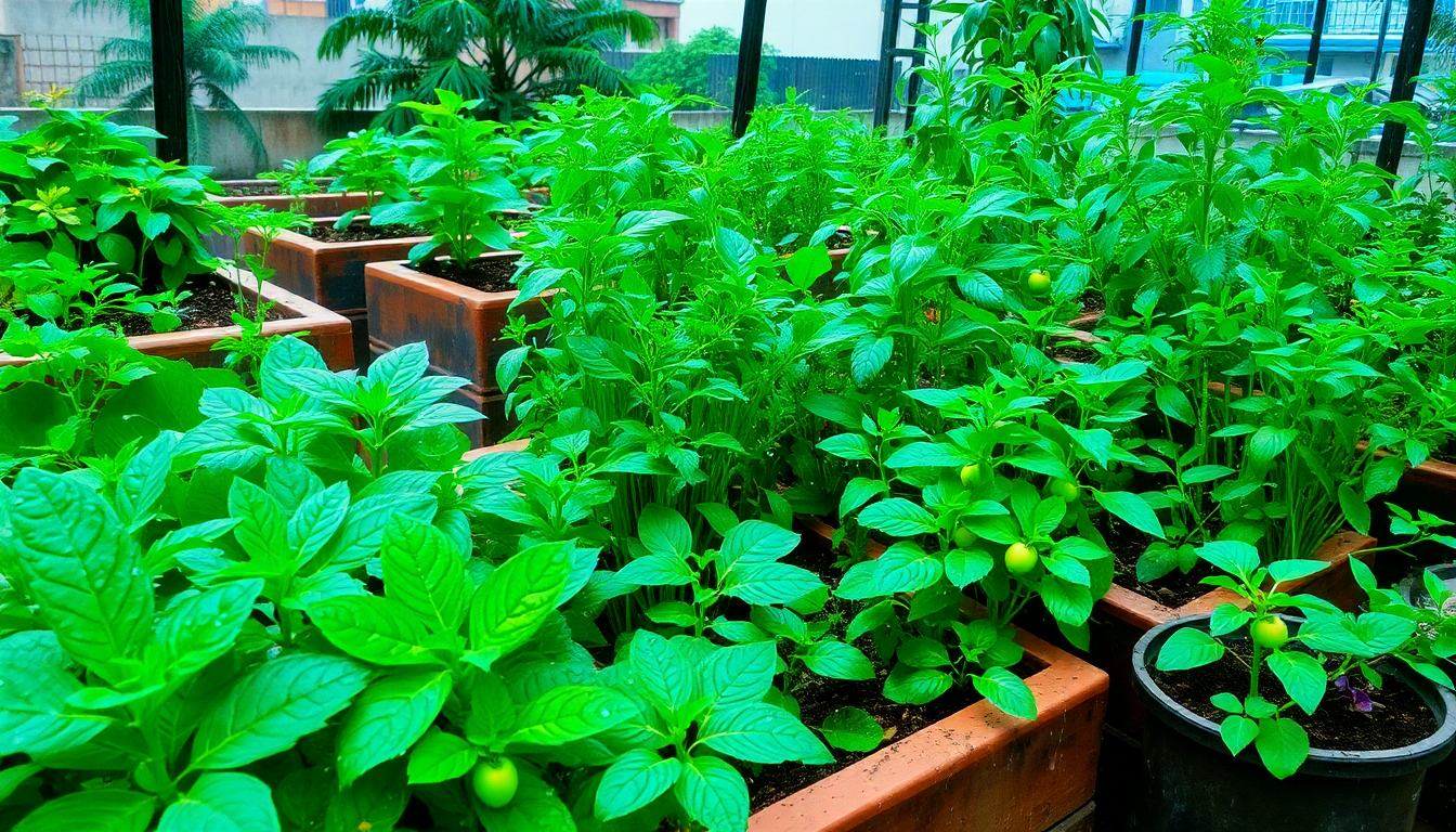 Thrive in the Monsoon: Resilient Edible Plants for Your Urban Garden in HSR Layout