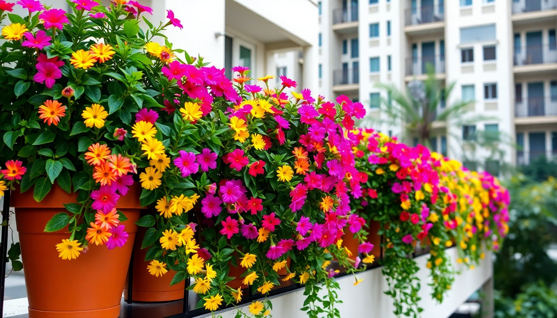 Summer Bloomers to Brighten Your HSR Layout Balcony
