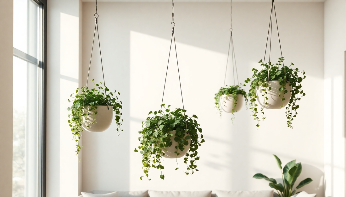 Elevate Your Home with Idyl's Stunning Indoor Hanging Planters