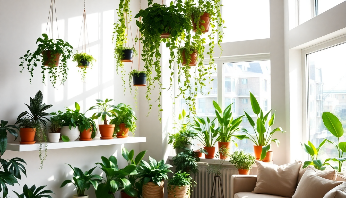 Creating a Self-Sustaining Indoor Plant Display