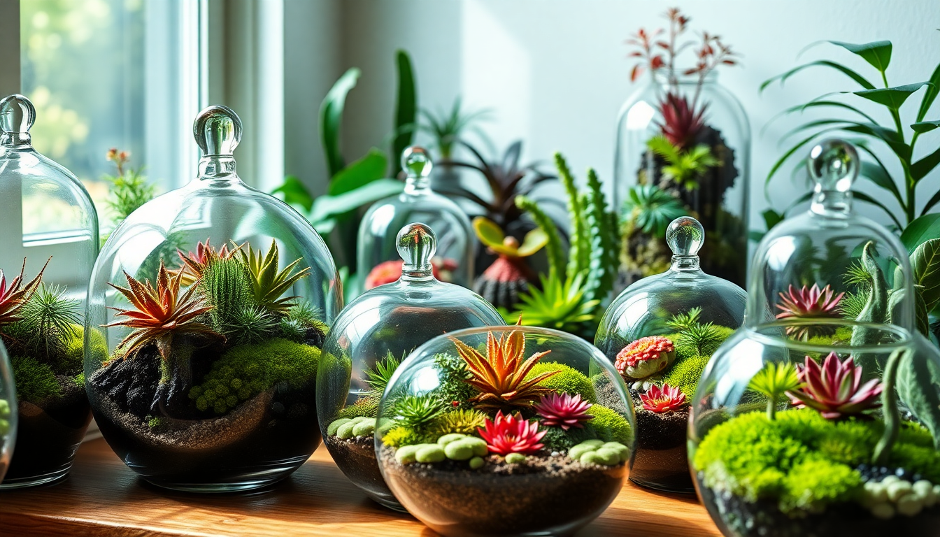 Discover the Enchanting World of Terrariums and Glass Planters in Sarjapur