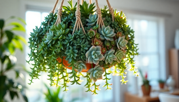 The Best Potting Mix for Hanging Succulent Planters