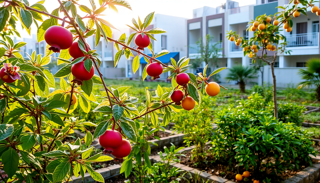 Embrace the Chill: Top Winter Fruit Plants for Small Home Gardens in HSR Layout