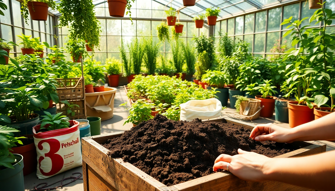 The Ultimate Guide to Potting Mix for Home Greenhouses