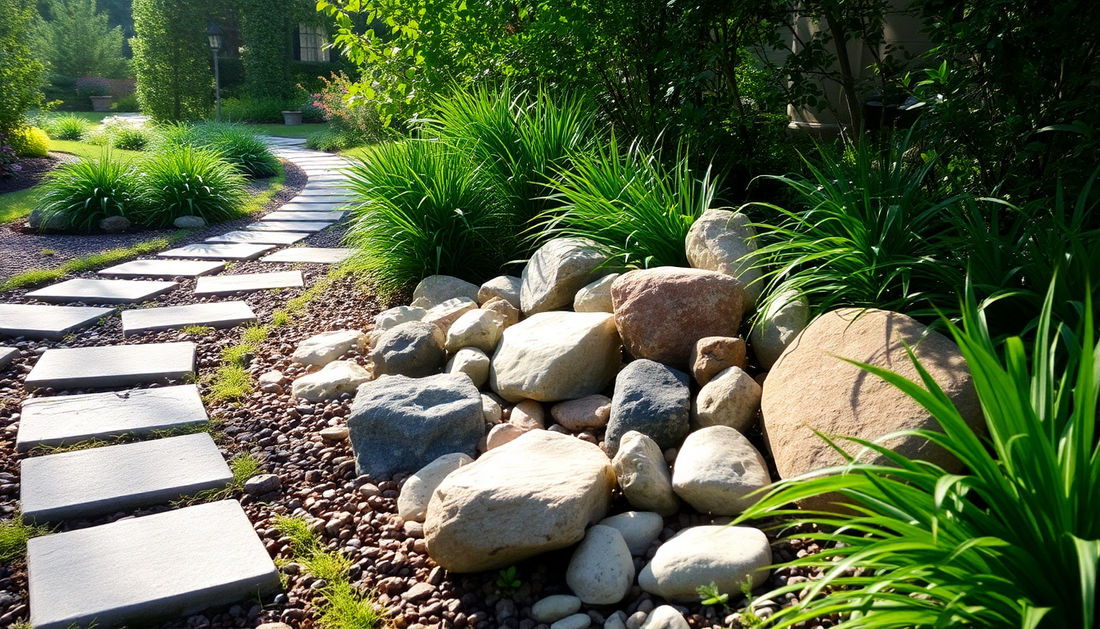 Elevate Your Sarjapur Road Garden with Idyl's Decorative Stones