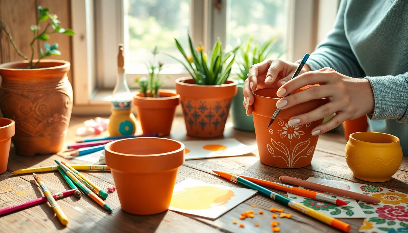 Unleash Your Creativity: How to Paint and Personalize Terracotta Planters in Sarjapur