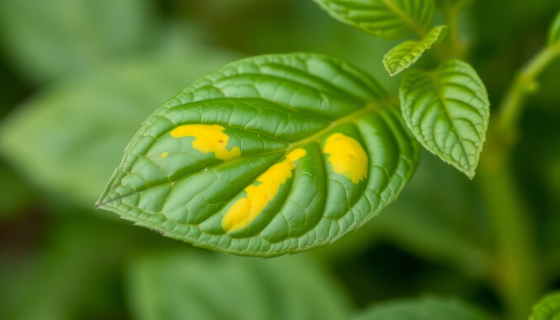 Why Are My Basil Leaves Developing Yellow Patches?