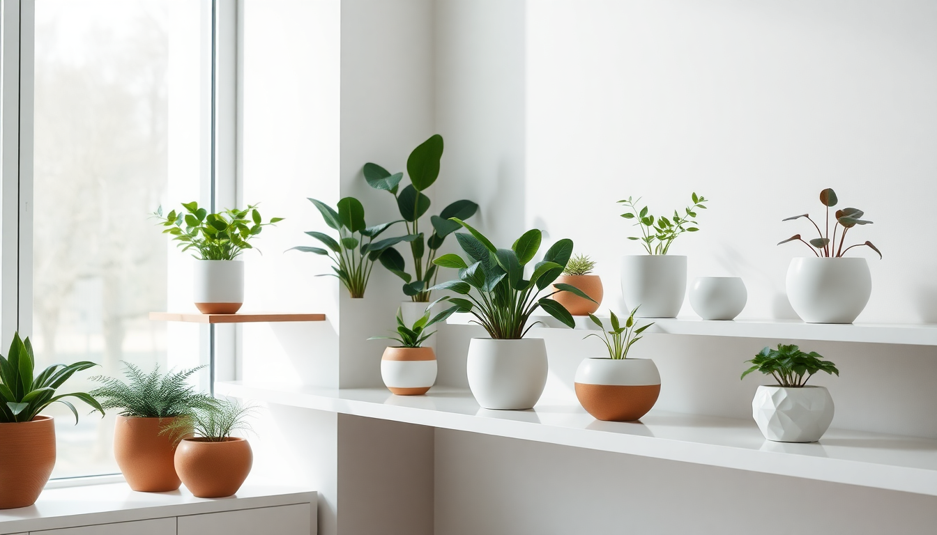 Elevate Your Space with Idyl's Best-Selling Plastic Pots for Home and Office in Sarjapur Road