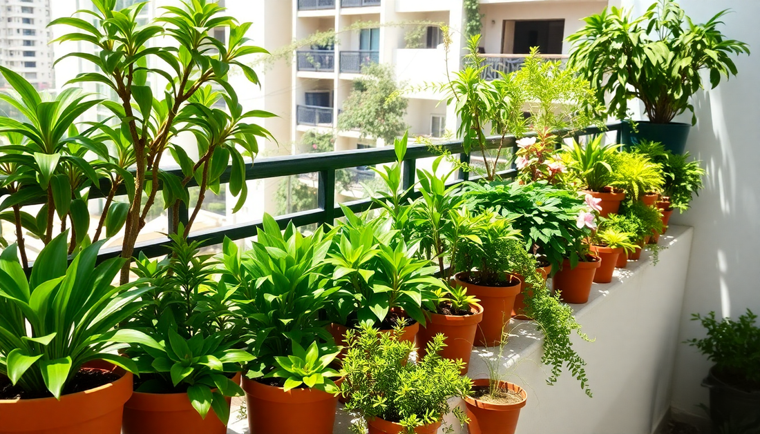 Top Outdoor Plants to Line Your HSR Layout Balcony