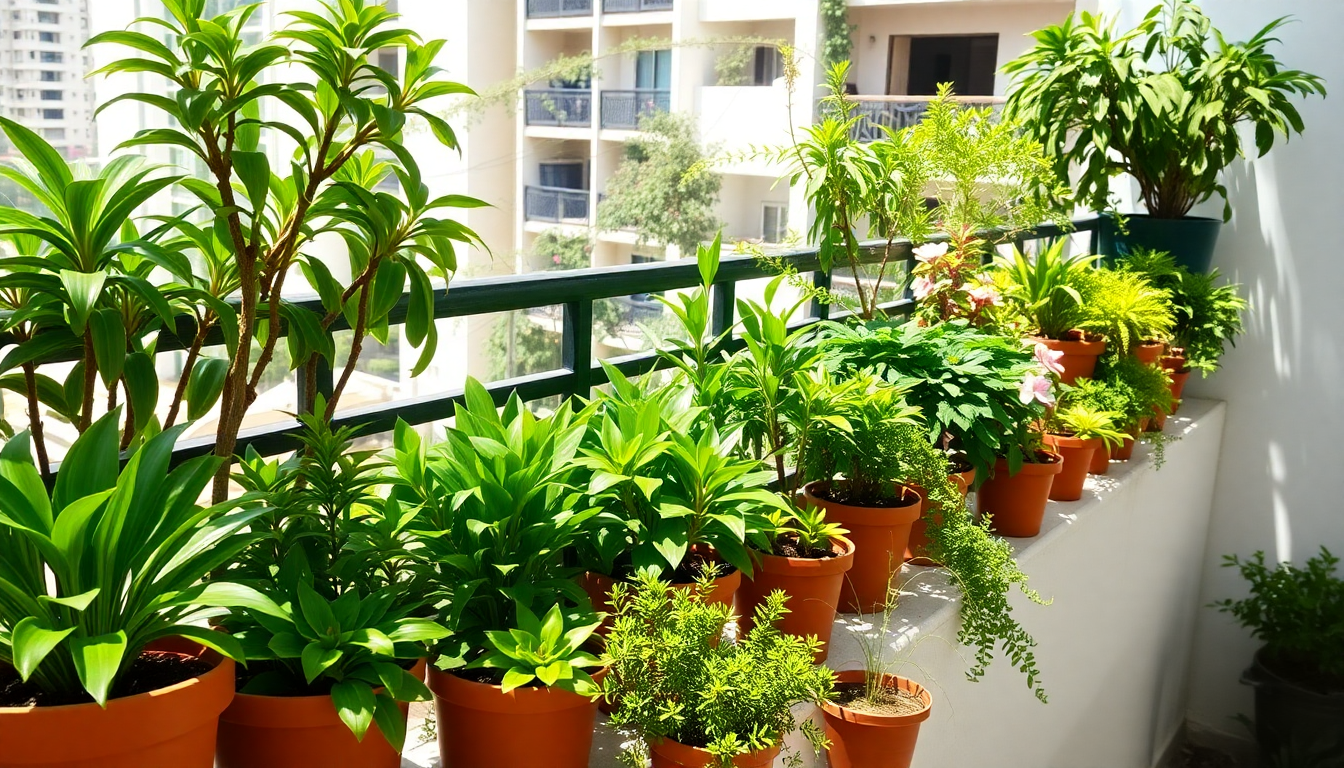 Top Outdoor Plants to Line Your HSR Layout Balcony