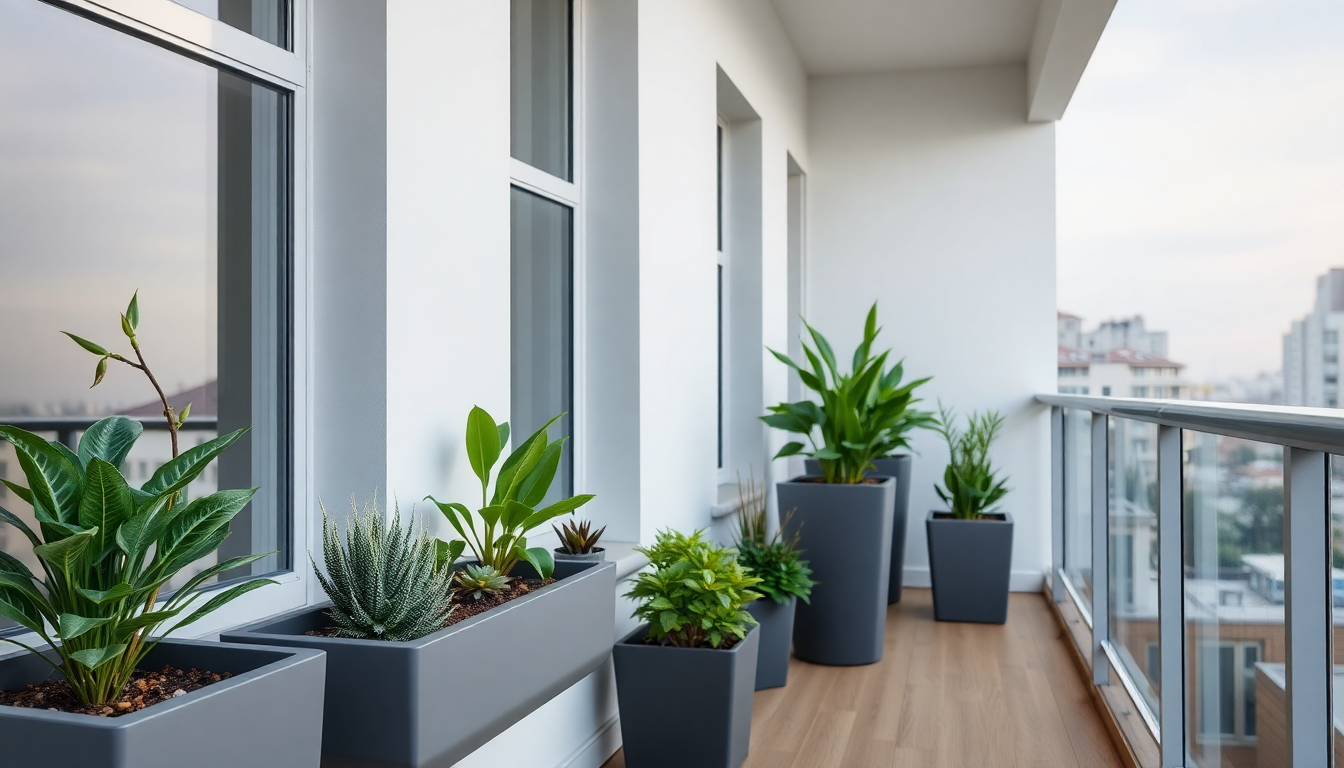 Discover the Perfect Compact FRP Planters for Your Small Apartment