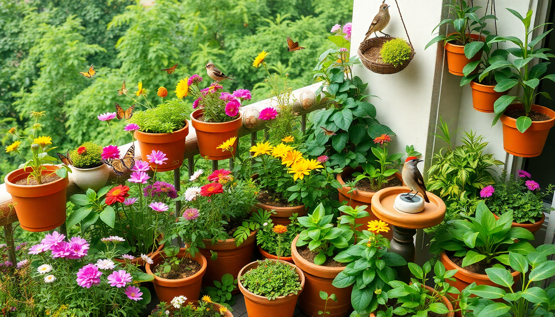 Creating a Wildlife-Friendly Balcony Garden in Sarjapur