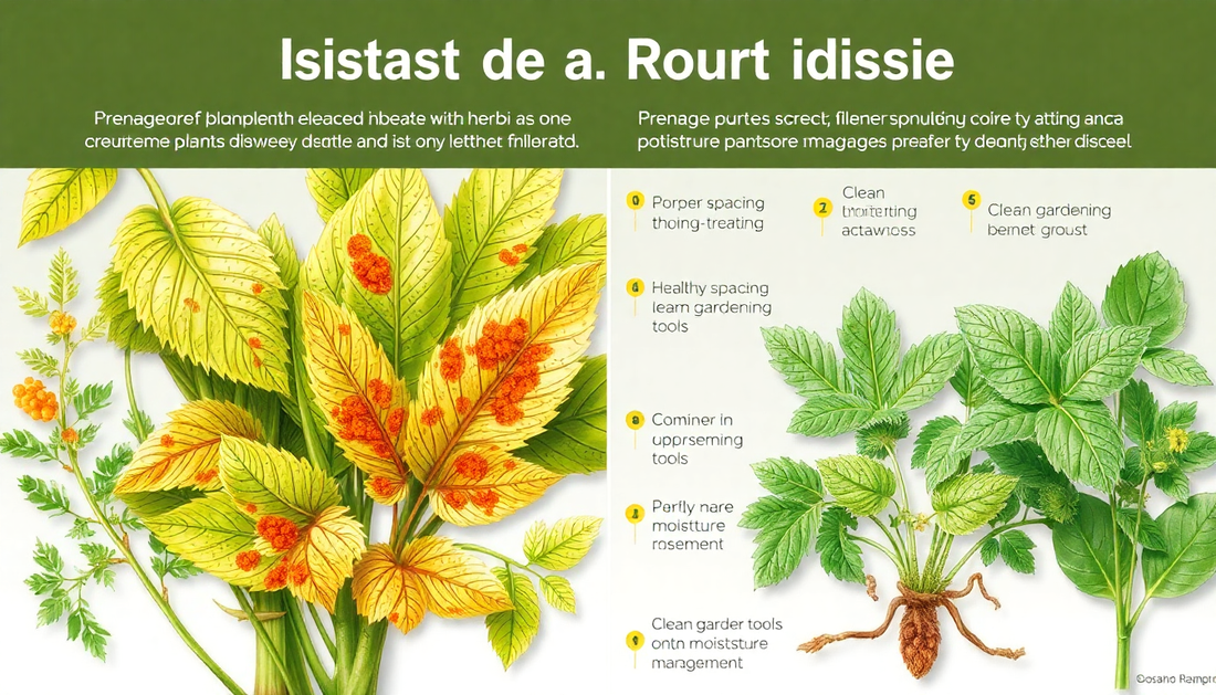 Preventing and Treating Rust Disease in Herb Plants
