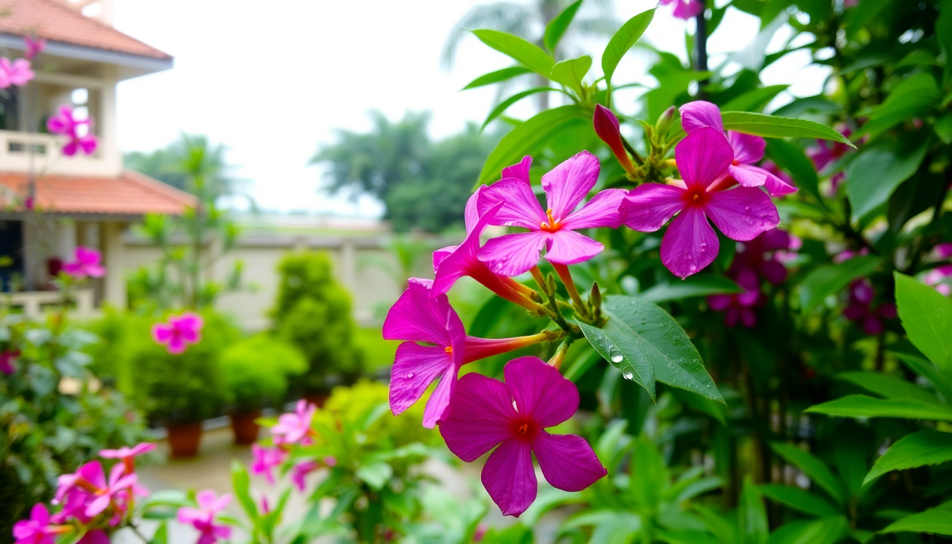 Monsoon-Flowering Balsam: Vibrant Blooms for Your HSR Layout Garden
