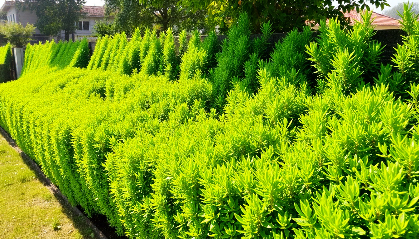 Discover the Best Fast-Growing Hedges for Privacy in Sarjapur