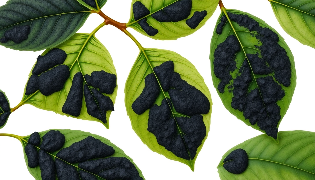 Preventing and Treating Sooty Mold on Fruit Tree Leaves